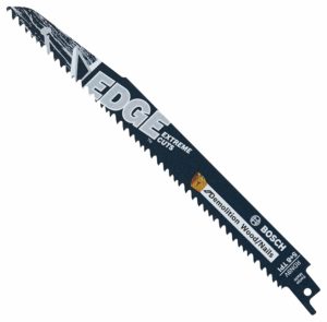 9" 5/8 TPI Edge Reciprocating Saw Blades for Wood/Nail