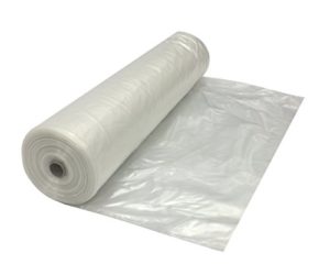 Poly Sheeting 4 mil, 10' x 100', Clear