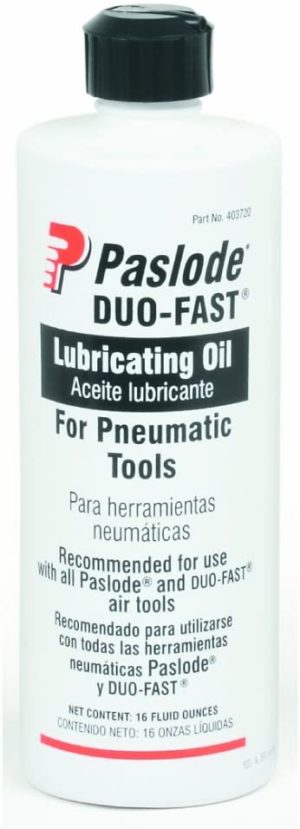 Pneumatic Tool Oil 16 oz. 6/CT, Paslode 403720