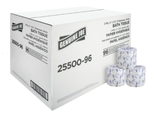 Genuine Joe 2-ply Standard Bath Tissue Rolls