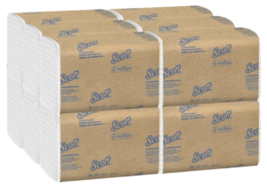 Scott Essential C Fold Paper Towels with Fast-Drying Absorbency Pockets