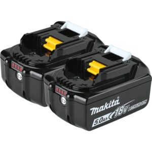 Makita 18V LXT® Lithium-Ion 5.0Ah Battery 2/PK