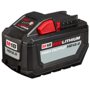 M18 Red Lithium Hi Output     HD12.0 Battery Pack, Milwaukee