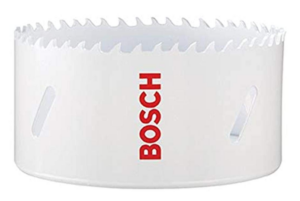 3-1/8" Bi-Metal Holesaw, 1.6" Cutting Depth, Bosch