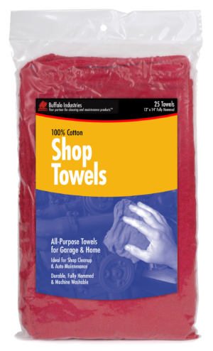 Red Shop Towels