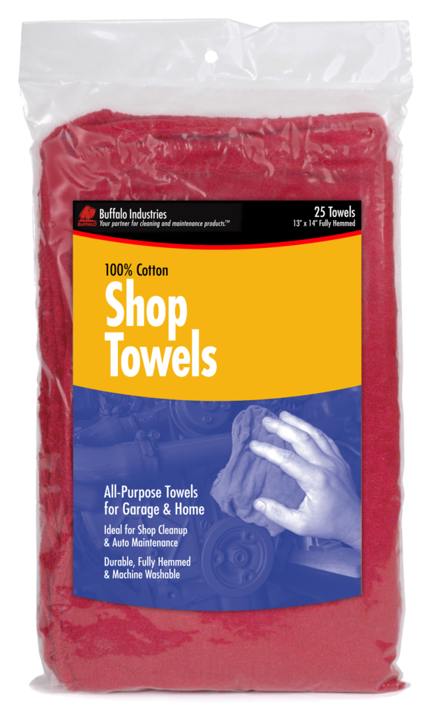 Red Shop Towels