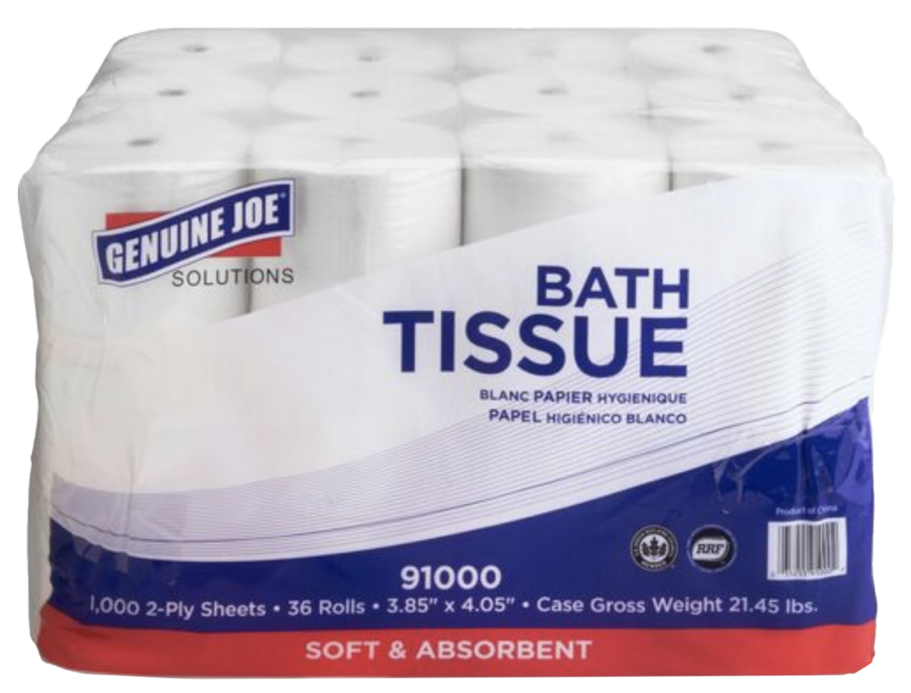 Genuine Joe Solutions Double Capacity Bath Tissue