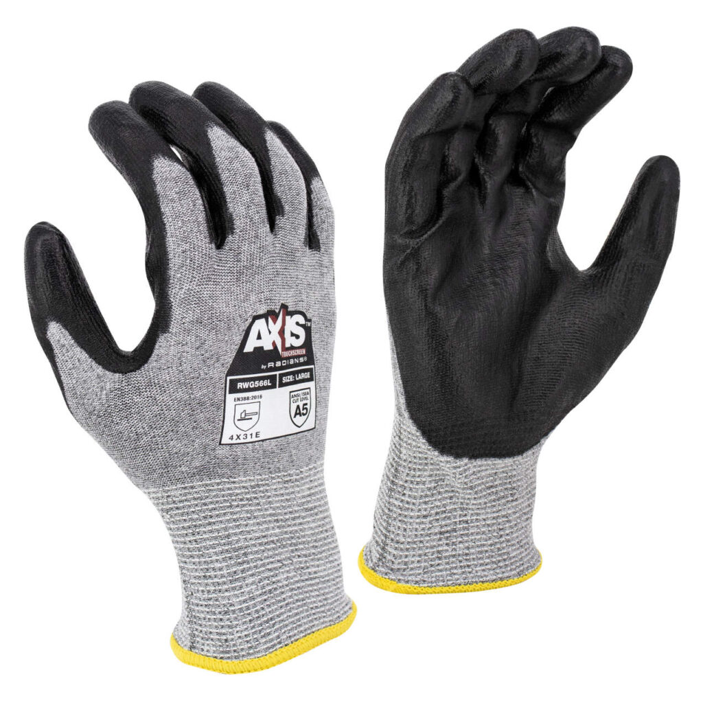 Radians AXIS™ Cut Protection Touchscreen Work Glove